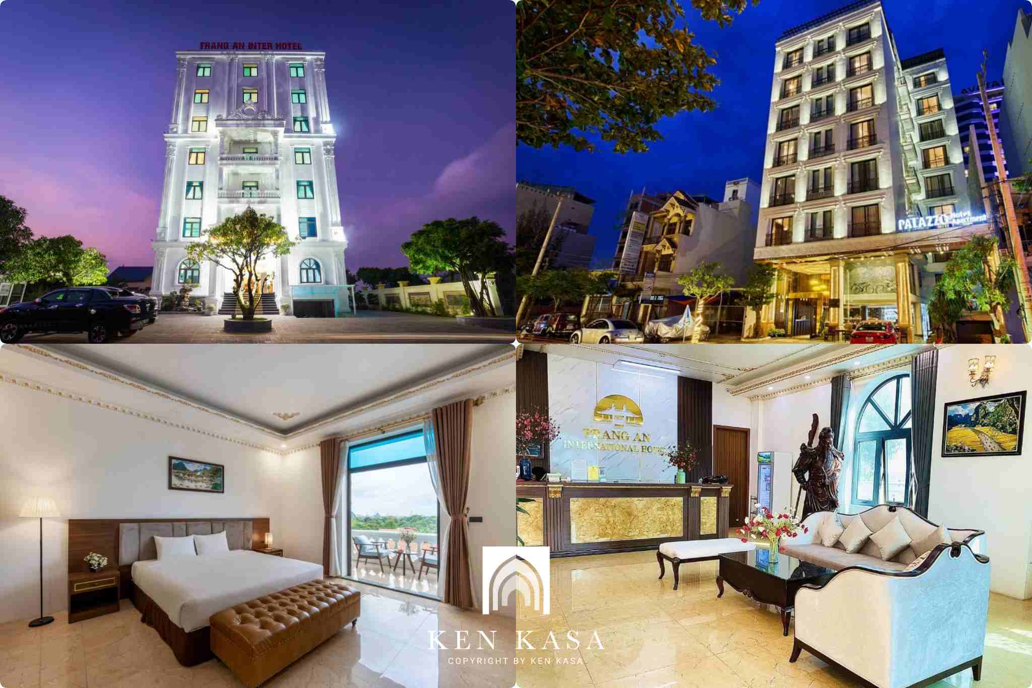 Mẫu khách sạn tân cổ điển Trang An International hotel